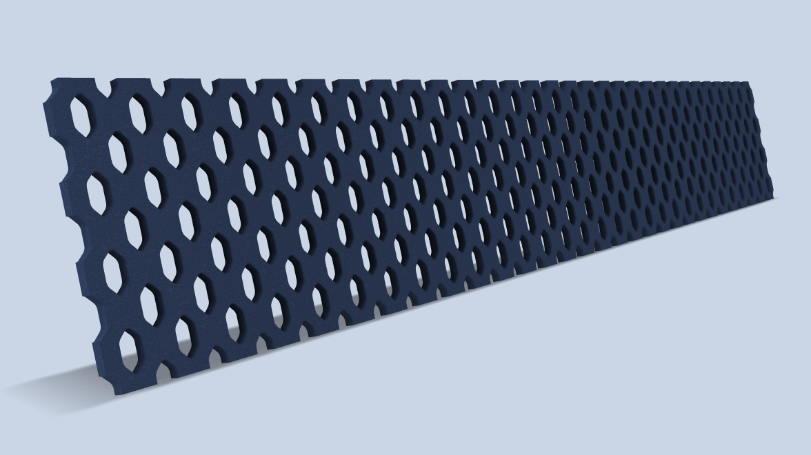 Net blade SET 1220x240x12 (special steel)